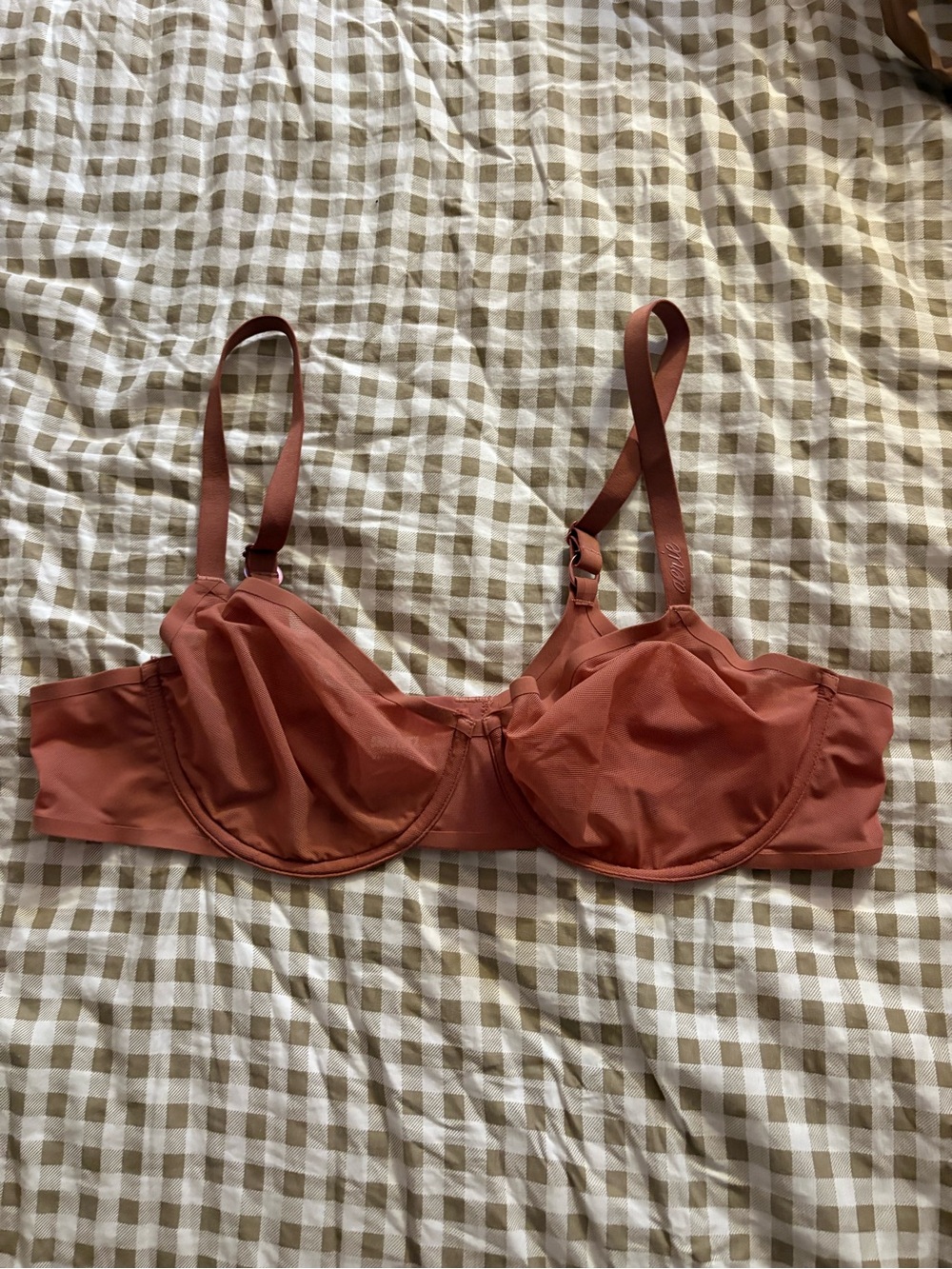 aerie Underwire Bra in Rusty Rose
